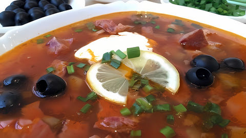 Солянка сборная мясная - самая вкусная (очень простой рецепт! ) soup На кастрюлю 5 литров Вам понадобится: мясо... 
