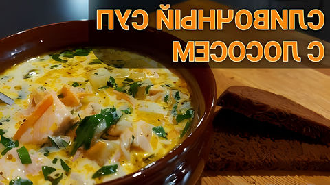 Супер рецепт – Сливочный суп с лососем! Мы хотим поделиться не сложным но очень вкусным рецептом приготовления... 