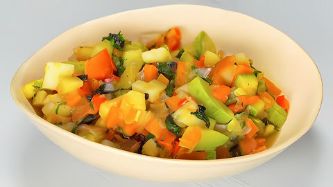 Овощное рагу - это блюдо, которое актуально в любое время года. Приготовьте по нашему видео рецепту овощное рагу с... 