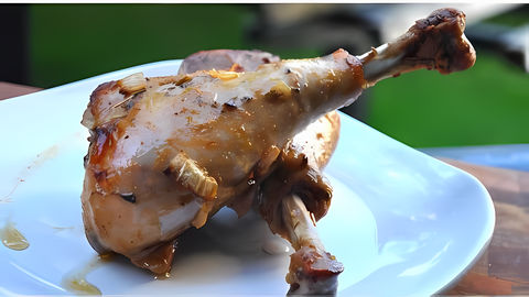 Запечённое мясо индейки (Голень) в духовке - шикарное блюдо, которое будет радовать всю вашу семью. 