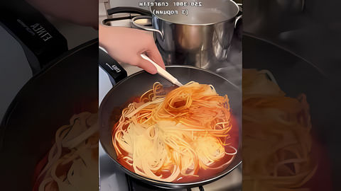 Видео: Рецепт итальянской пасты с томатным соусом 🤌🏻 #паста #рецепты #итальянец #италия ￼