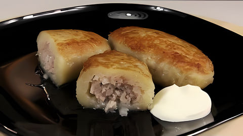 Белорусские колдуны с мясом - изумительно вкусное блюдо с румяной и невероятно вкусной картофельной оболочкой, ... 