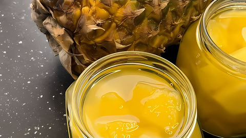 Ингредиенты: Очищенный ананас-1кг Вода-300мл Сахар-70г Лимонная кислота-1/4ч. л Обязательно сохраняйте... 