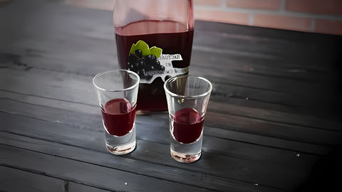 Напиток легко готовится в домашних условиях, имеет приятный мягкий вкус. Ингредиенты: ягоды черной смородины - 400... 