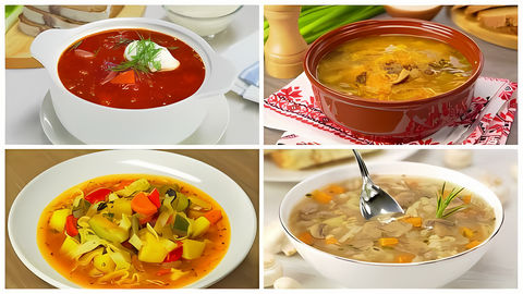 Мы предлагаем вам видео рецепты вкусных и разных супов, которые вы сможете приготовить не только во время Великого... 